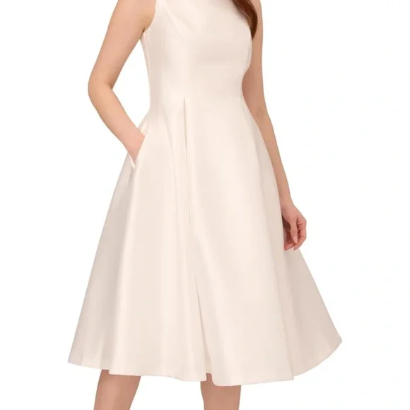 Adrianna Papell | Dresses | Adrianna Papell Aline Midi Dress | Poshmark